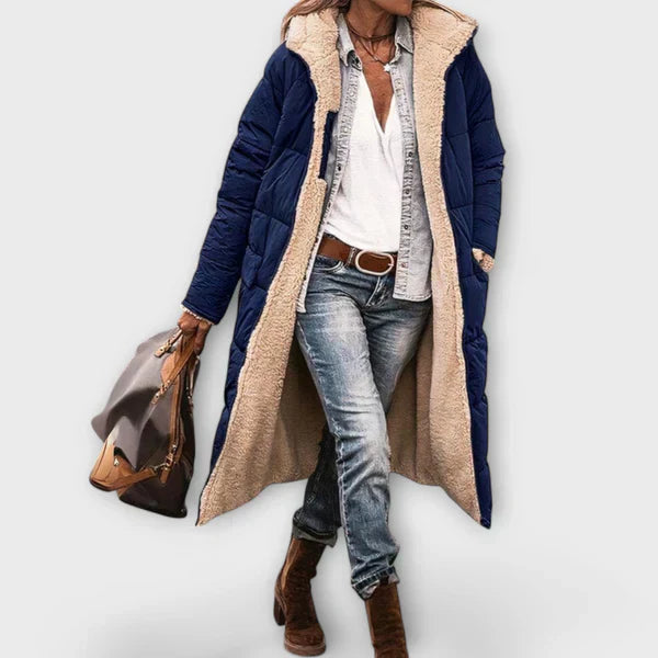 Zara - Capa Cálida con Forro de Piel