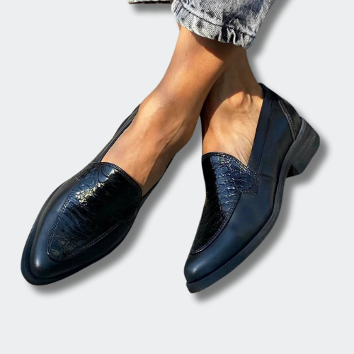 Rosa™ | Mocassins imprimé crocodile