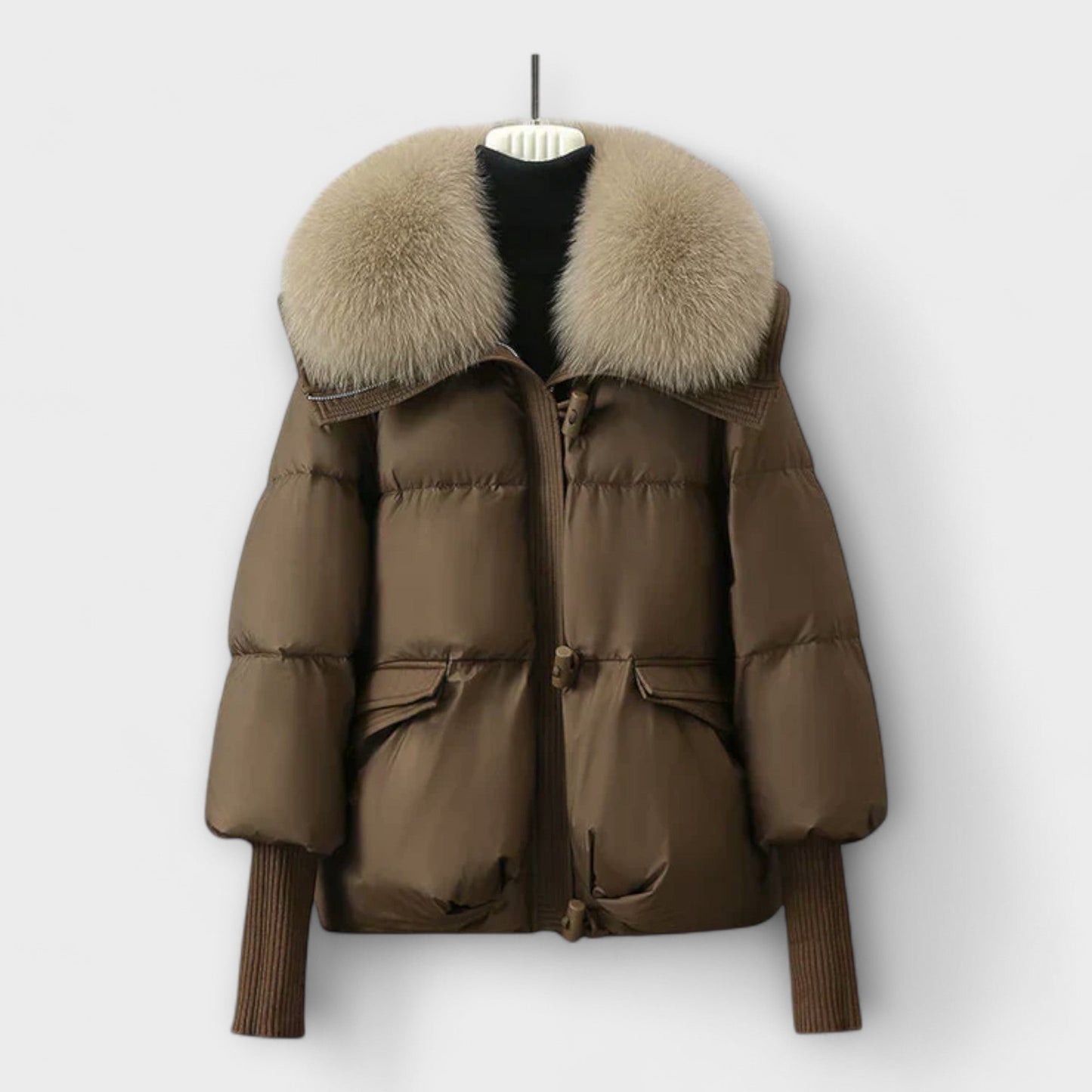 Isabella – Sofisticada chaqueta de cuero