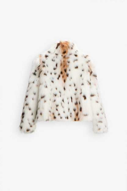 Chaqueta de Piel Sintética Leopardo: Estilo Salvaje y Chic