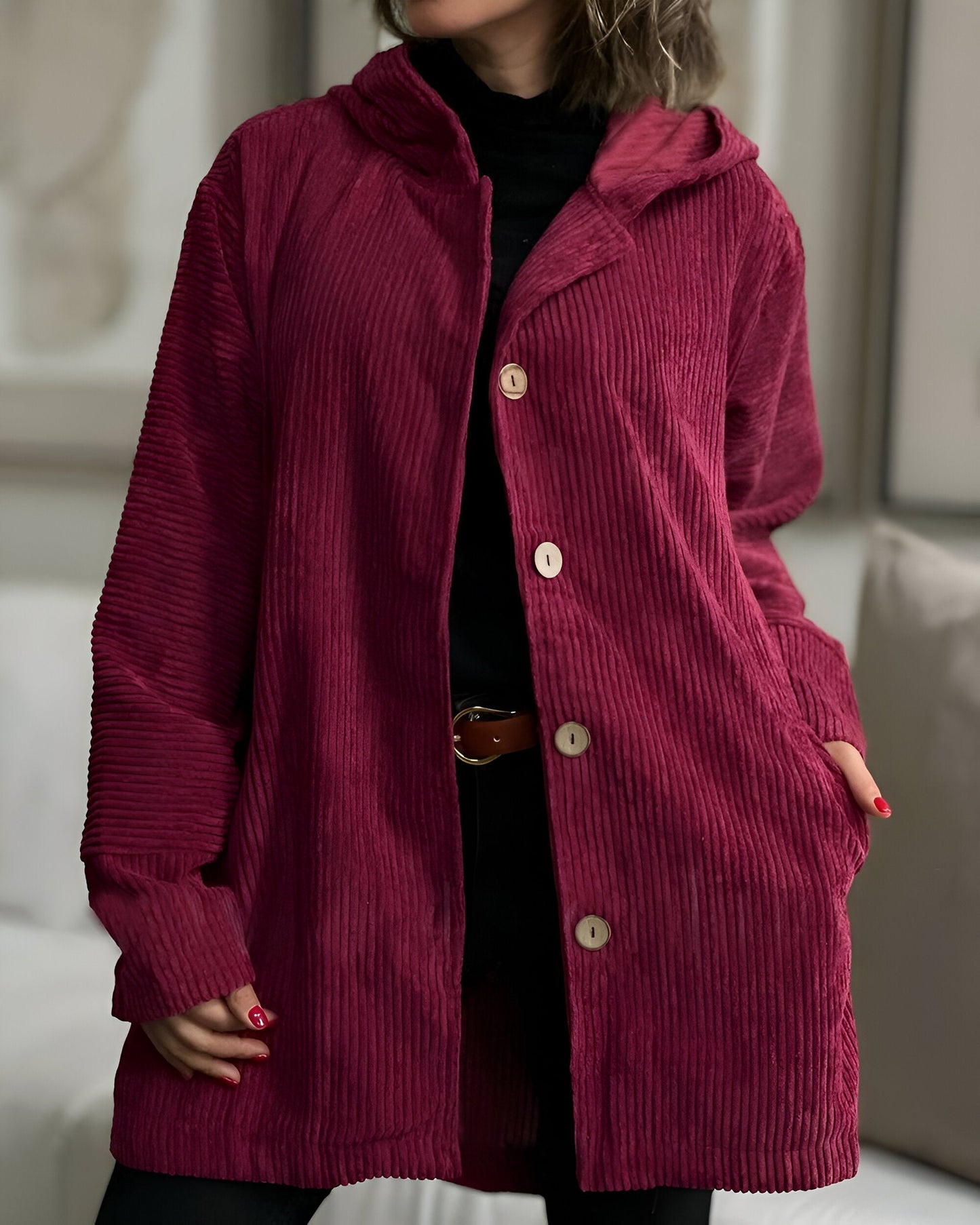 Isabella | Cómoda Chaqueta De Pana