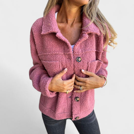 Clara | Chaqueta corta de primavera acogedora