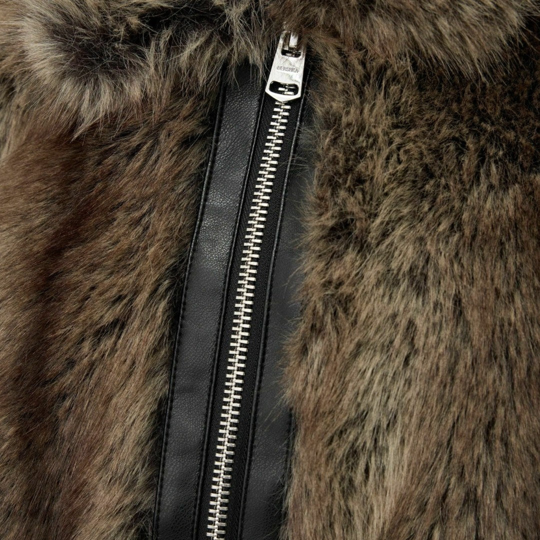 Amelia - Chaqueta Urbana de Piel Sintética Chic