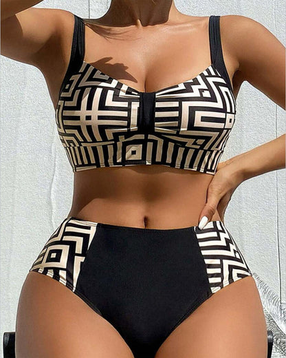 Isabella | Printed Two-Piece Swimsuit