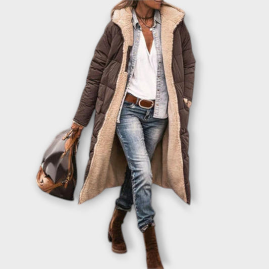Zara - Capa Cálida con Forro de Piel