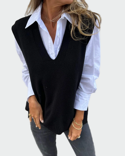 Suéter Sin Mangas Tejido: Estilo y Comodidad para Ti