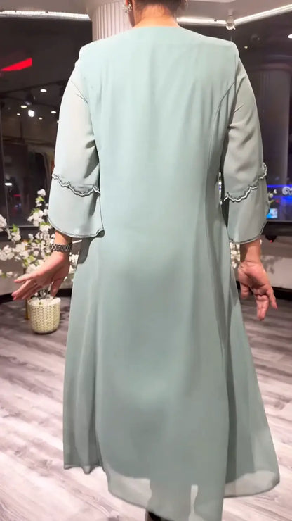 Marzenna | Vestido midi – Susurro de Elegancia