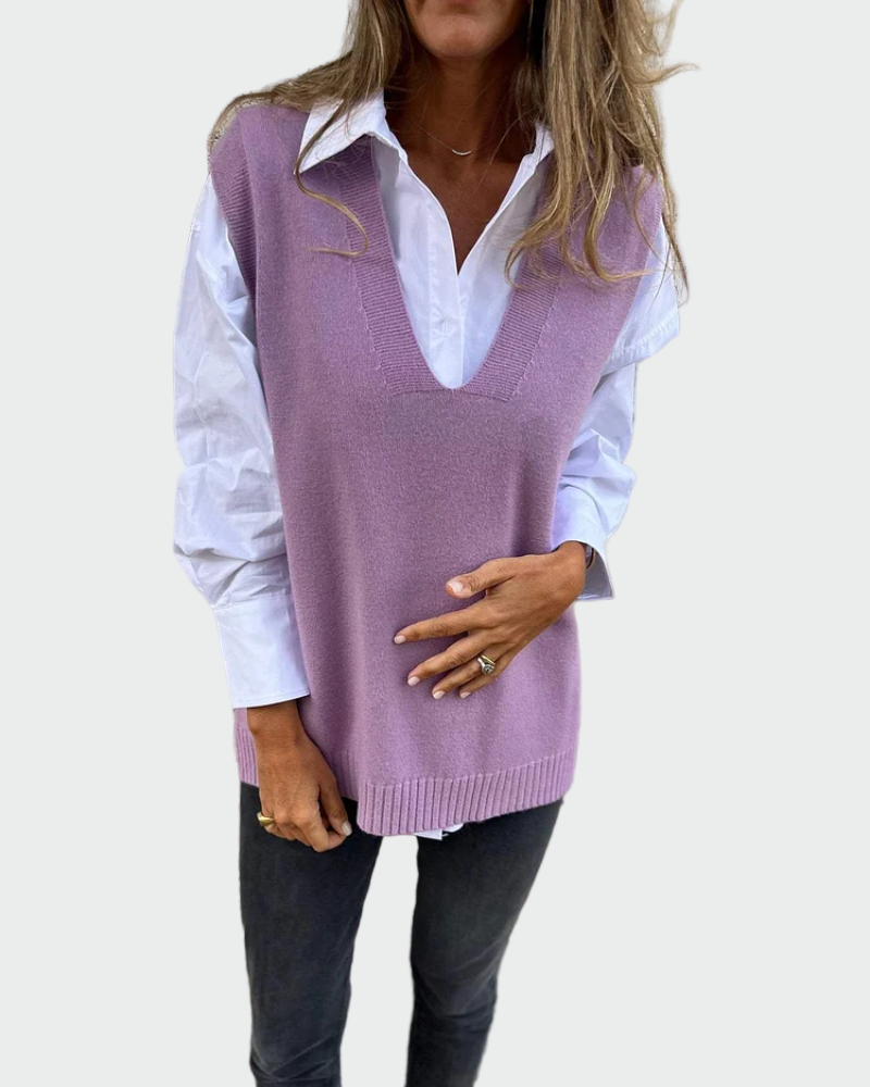 Suéter Sin Mangas Tejido: Estilo y Comodidad para Ti