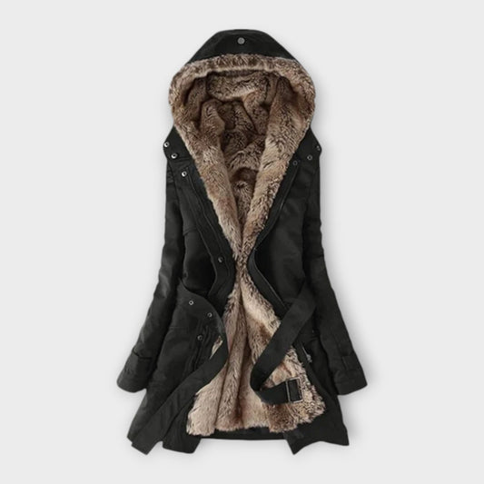 VelvetWarm – Abrigo forrado con suave peluche