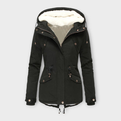 Mori - Chaqueta Impermeable Forrada para Invierno