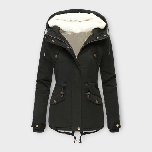 Mori - Chaqueta Impermeable Forrada para Invierno