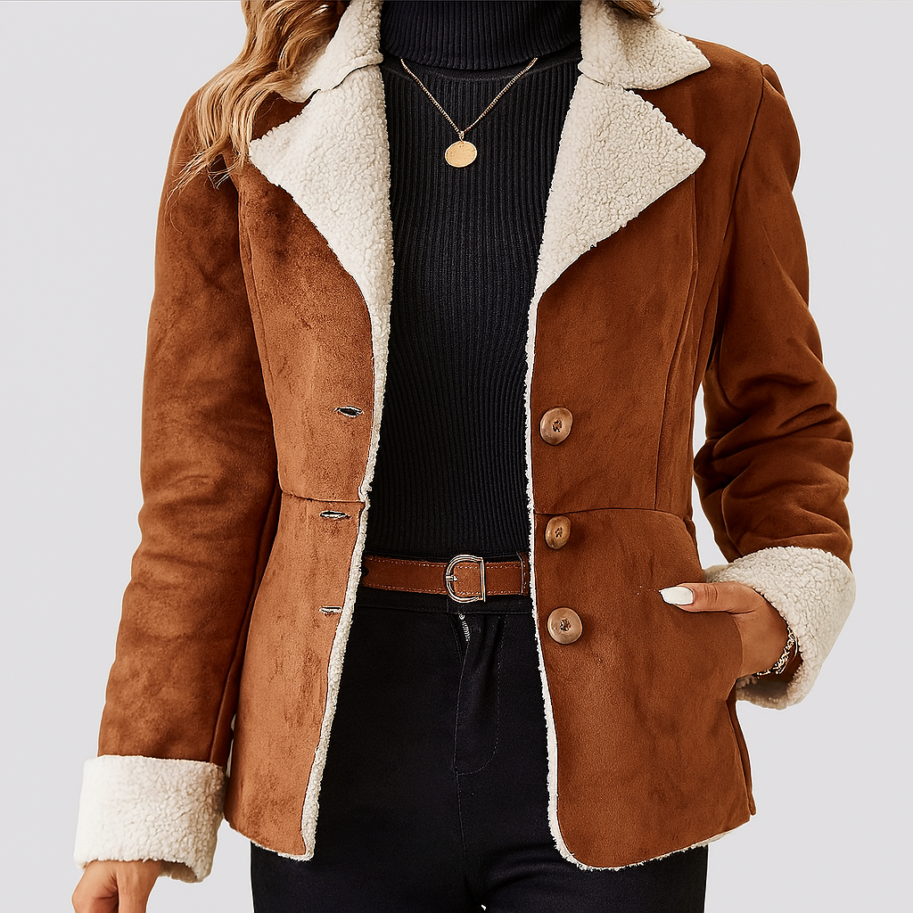 Isabella™ Elegante Chaqueta de Piel Sintética para Mujer