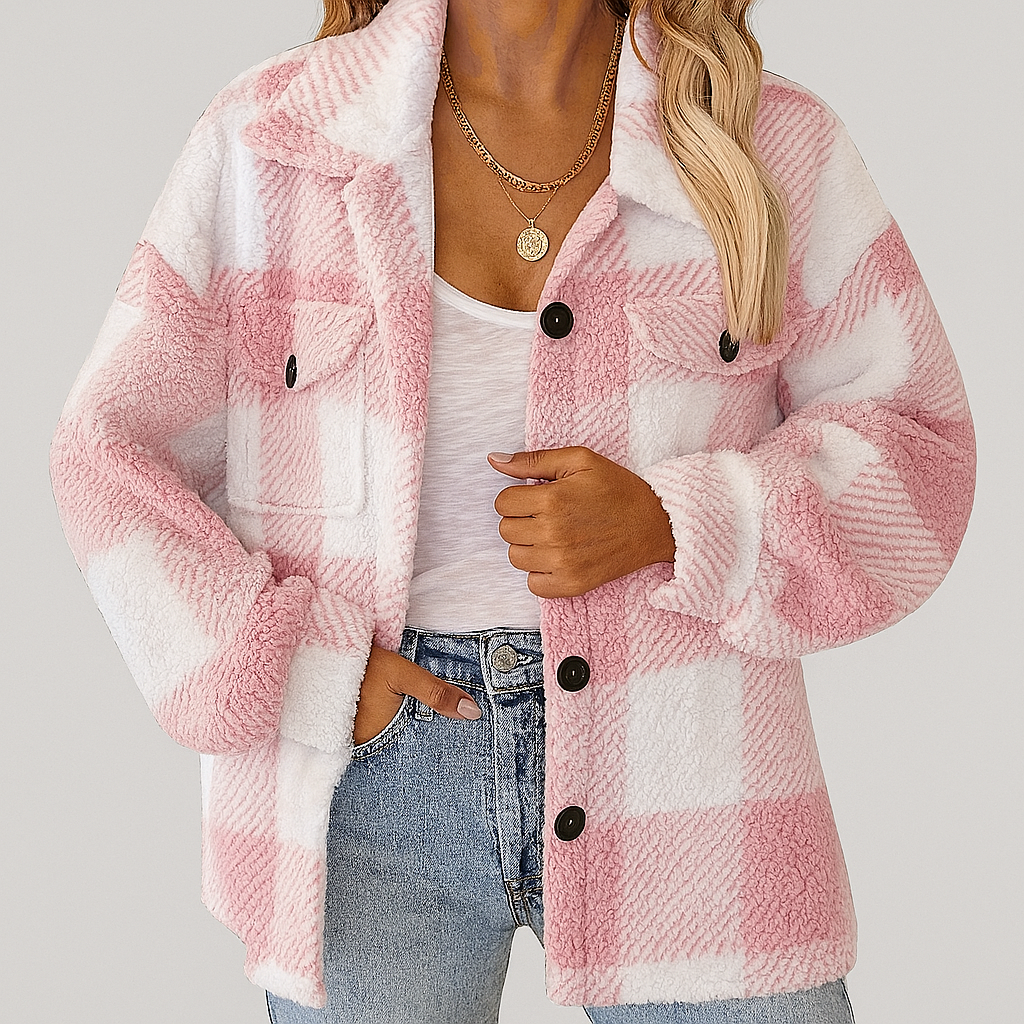 Isabella™ - Chaqueta Blush Suave y Acogedora