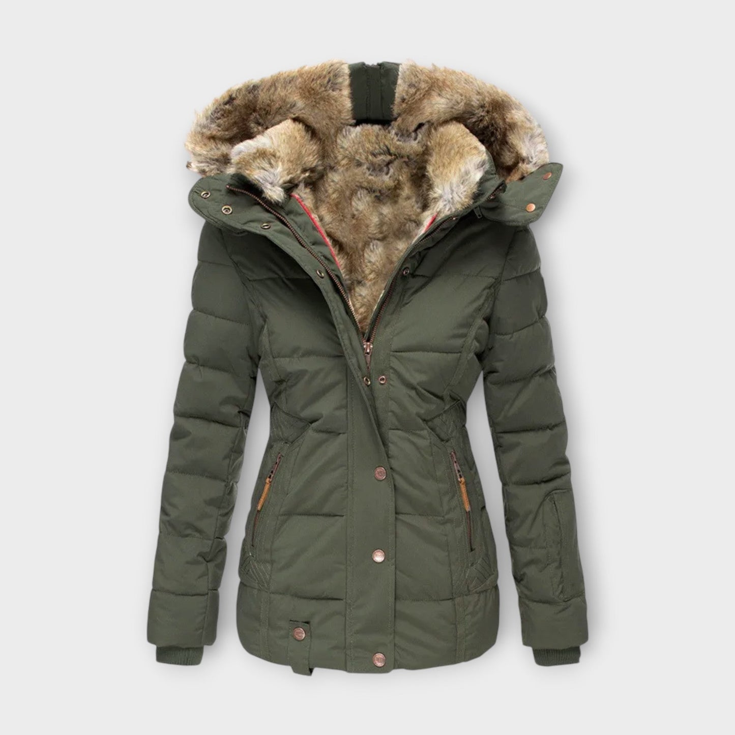 Clara – Chaqueta de forro de peluche suave