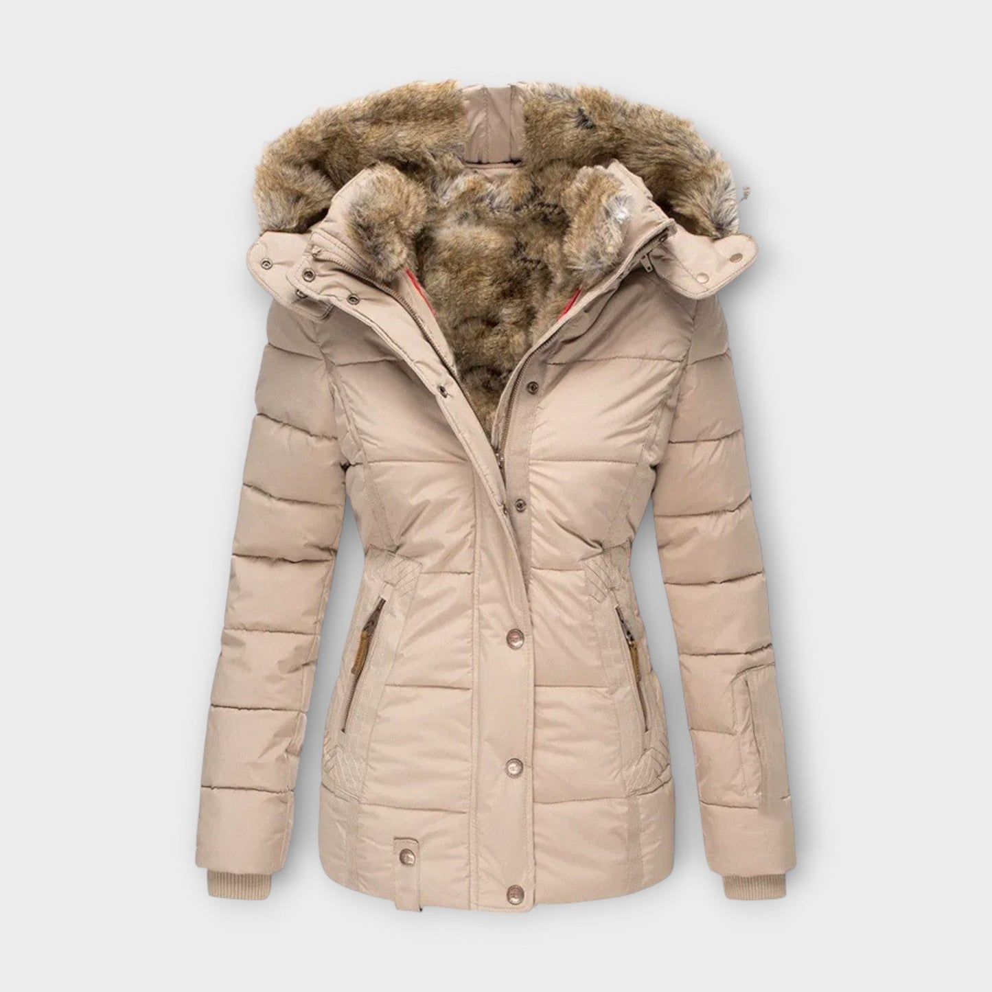 Clara – Chaqueta de forro de peluche suave