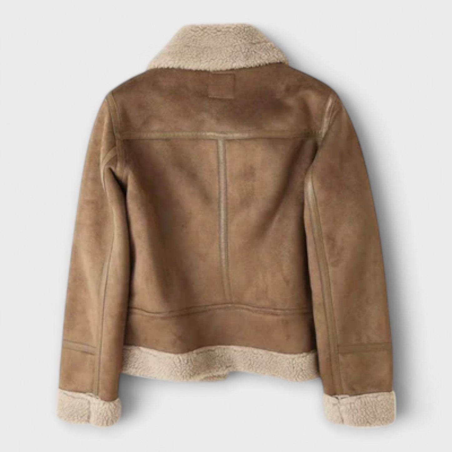 Chaqueta Aviador Aurora de Shearling Elegante y Cálida