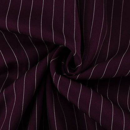 FIORA - Elegante Chaqueta de Traje Rojo Vino