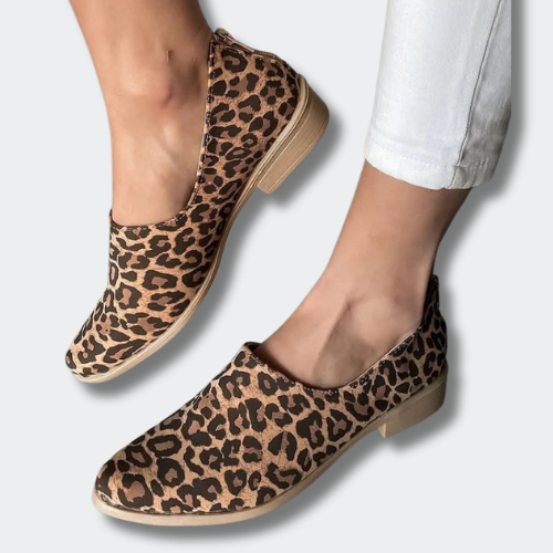 Fabienne™ | Mocassin fermé Leopard