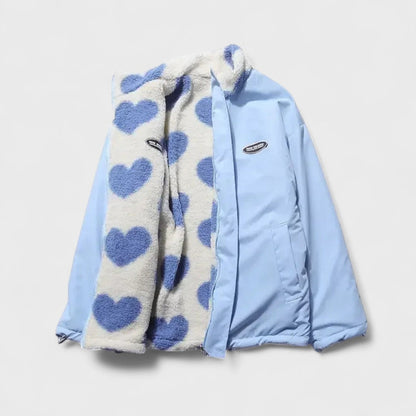 Katharina - Chaqueta reversible corazón: Estilo y versatilidad