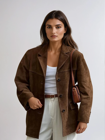 FIORA - Elegante Blazer de Ante para Estilo Único