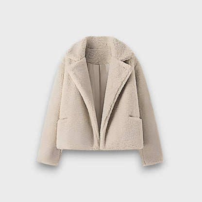 Elvianne – Chaqueta Elegante con Cuello Amplio y Chic
