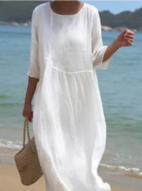 Lunelle | Vestido para Elegancia Natural y Ligereza Estival