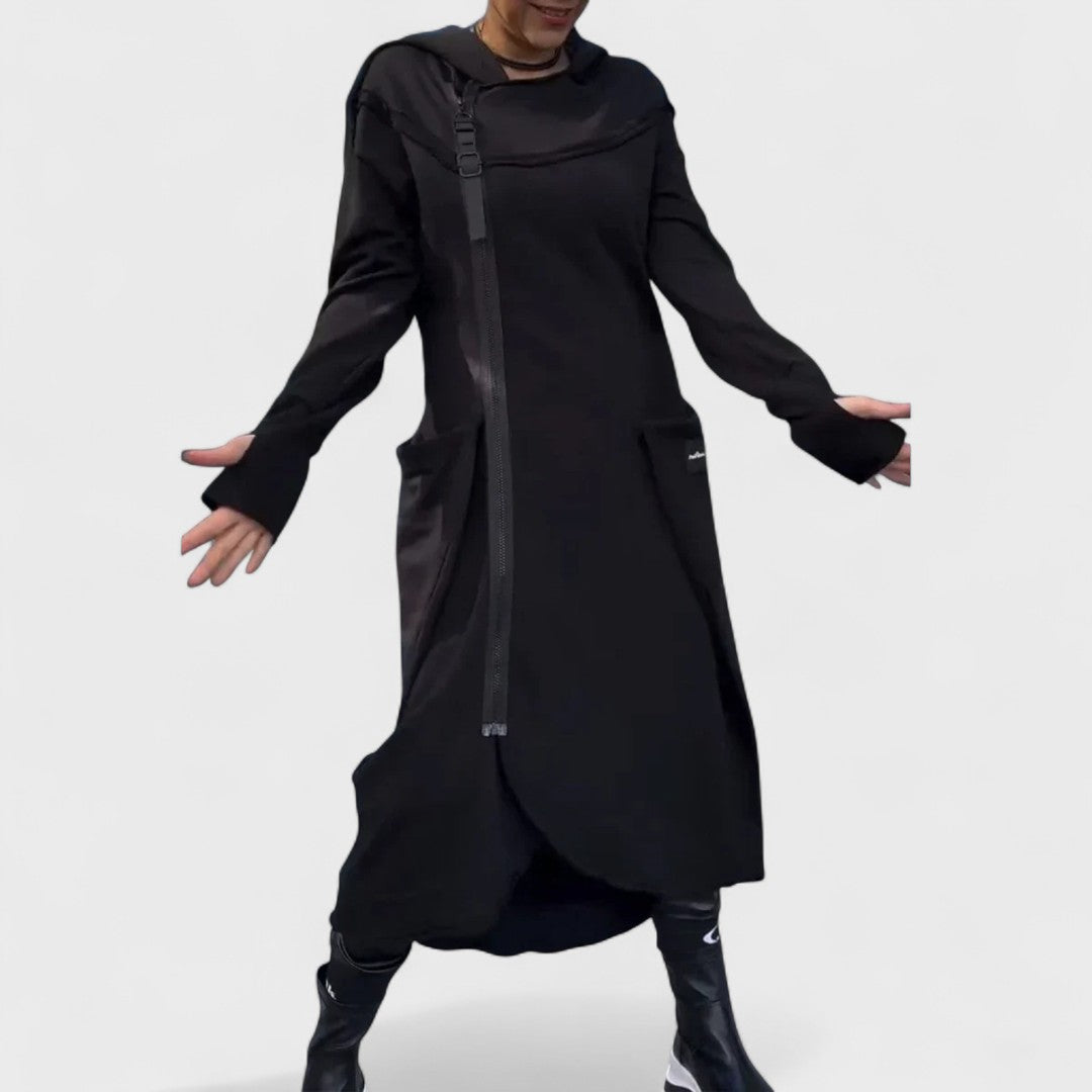 Mana - Sudadera Ligera con Capucha y Cremallera Transpirable