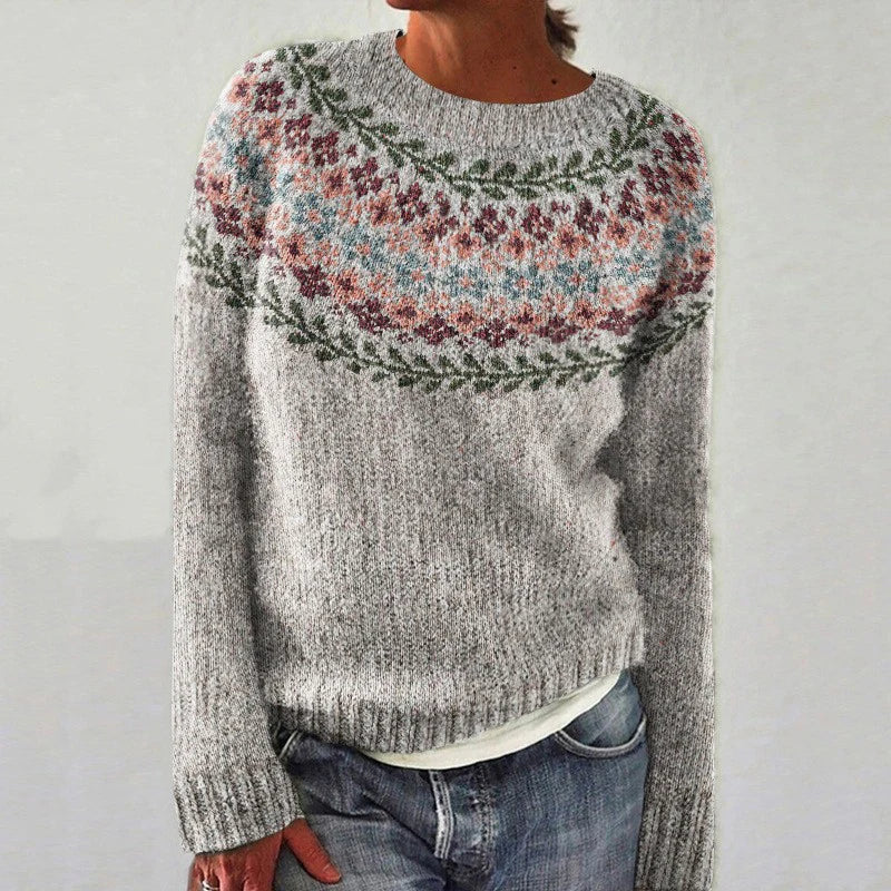 VintageVibe™ - Suéter Retro Confortable