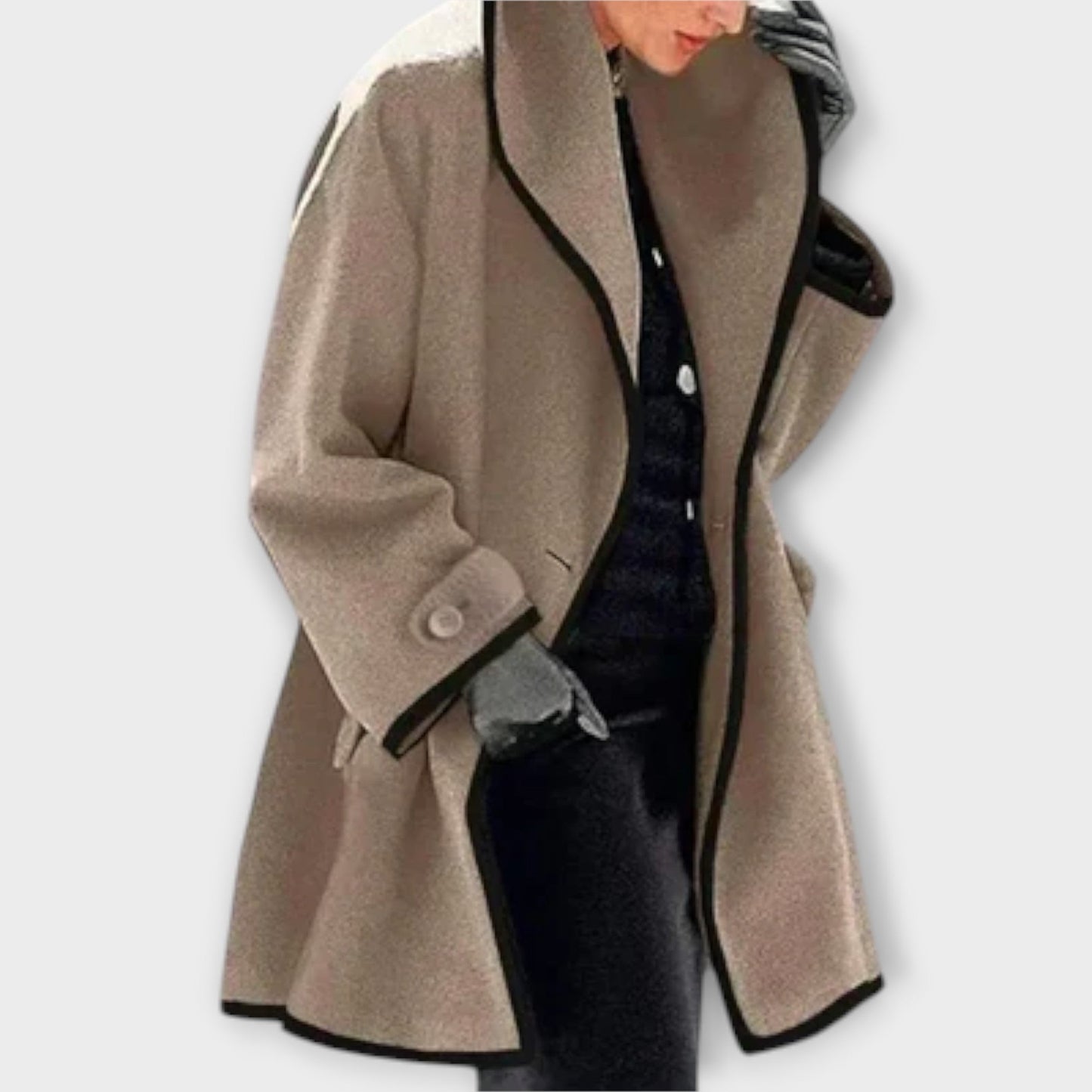 Sherry - Trench Coat Elegante para Estilo Sofisticado