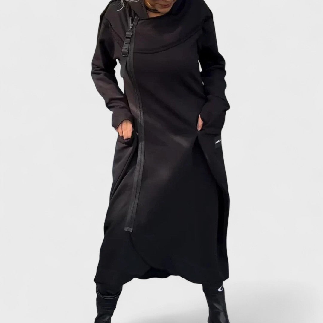 Mana - Sudadera Ligera con Capucha y Cremallera Transpirable