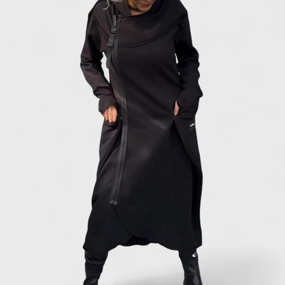 Mana - Sudadera Ligera con Capucha y Cremallera Transpirable