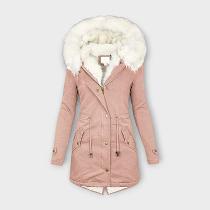 Zara – Chaqueta de invierno impermeable y forrada con piel
