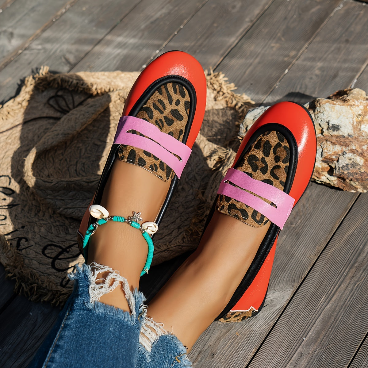 Amalia™ | Mocassin Multicolore