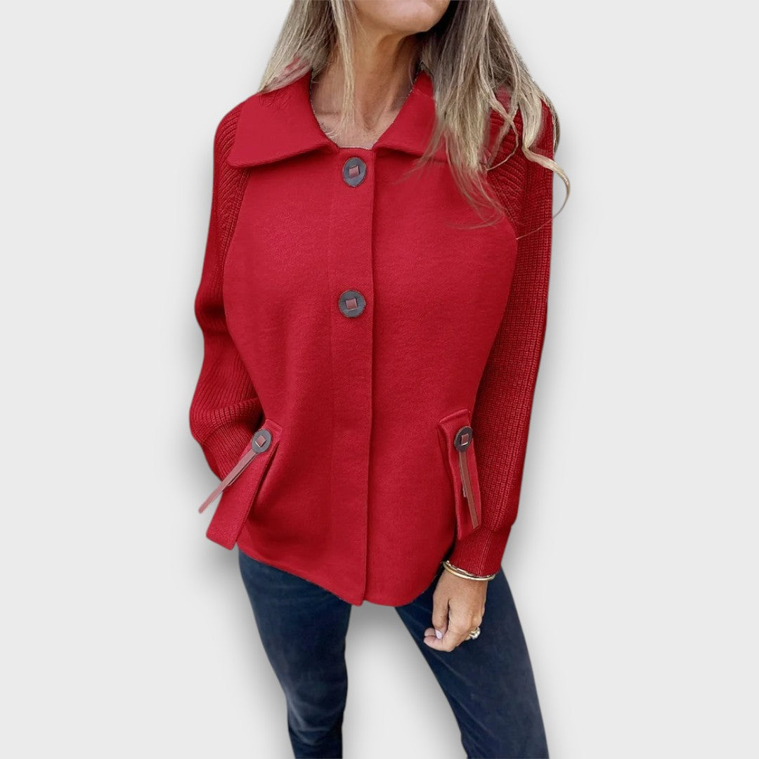 Lunaris – Chaqueta de Estilo con Mangas Contrastantes