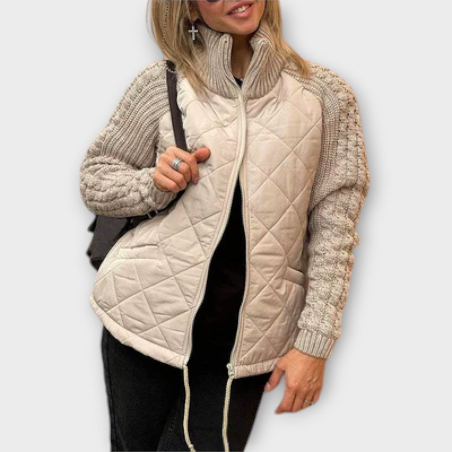 Isabella – Chaqueta de cuello alto