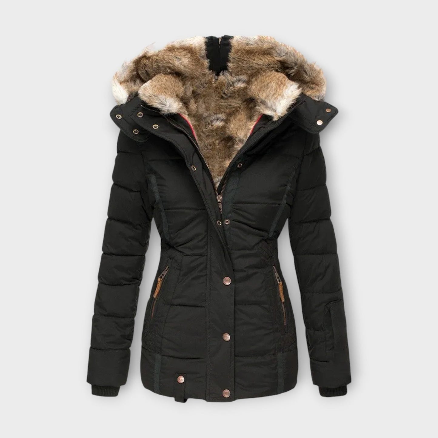 Clara – Chaqueta de forro de peluche suave