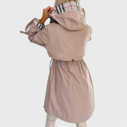 Orla - Abrigo Cortaviento Impermeable con Cremallera Elegante