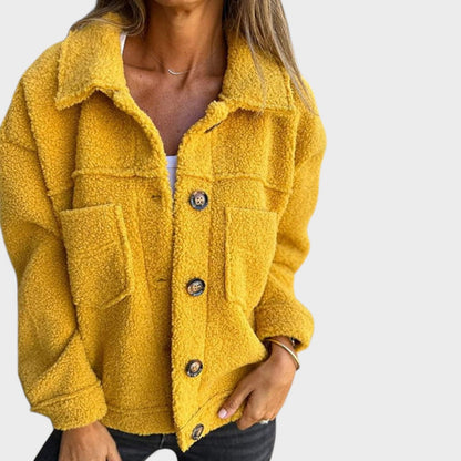 Clara | Chaqueta corta de primavera acogedora